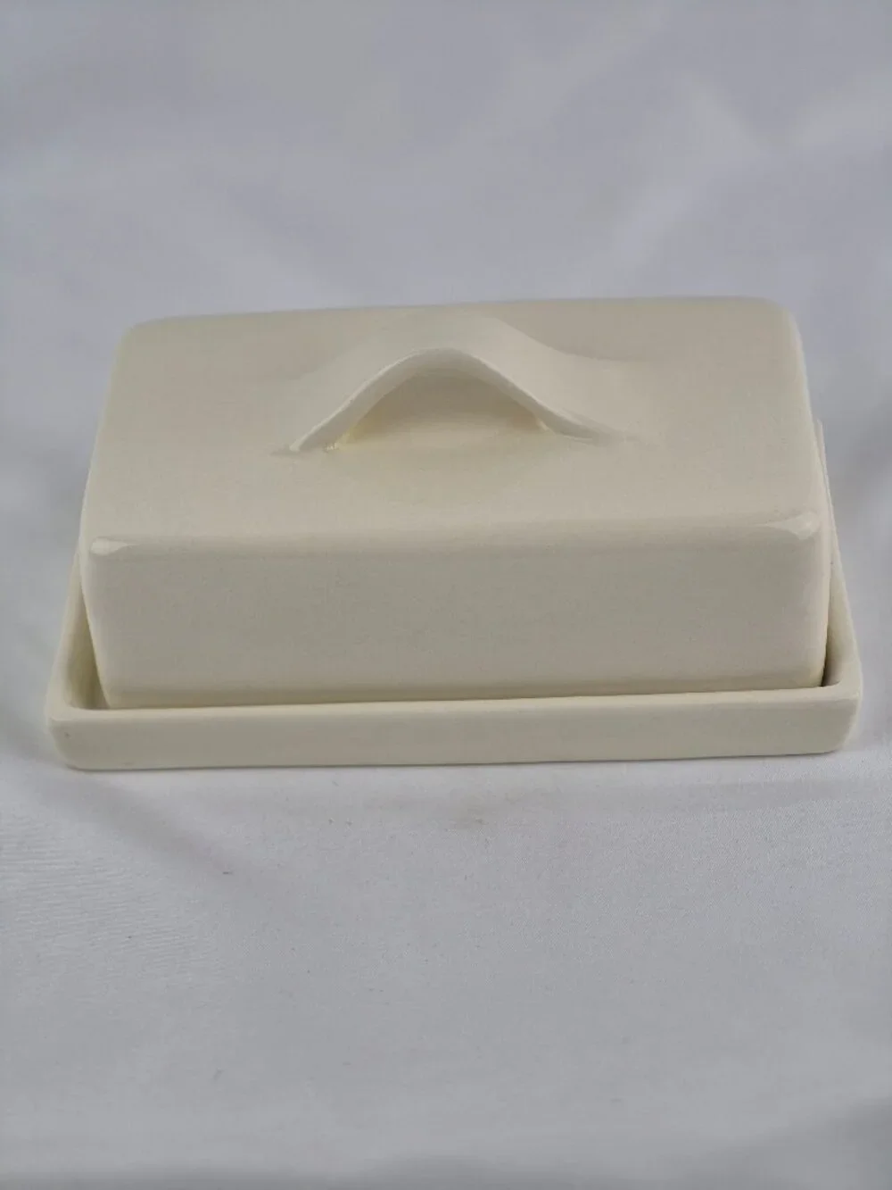 Pottery Barn Barbara Eigen Butter Dish Quarter Pound Tray and Lid